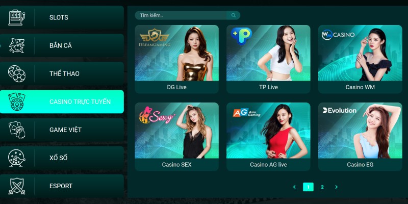 Những điểm nổi bật khi chơi Casino tại nhà cái 8day